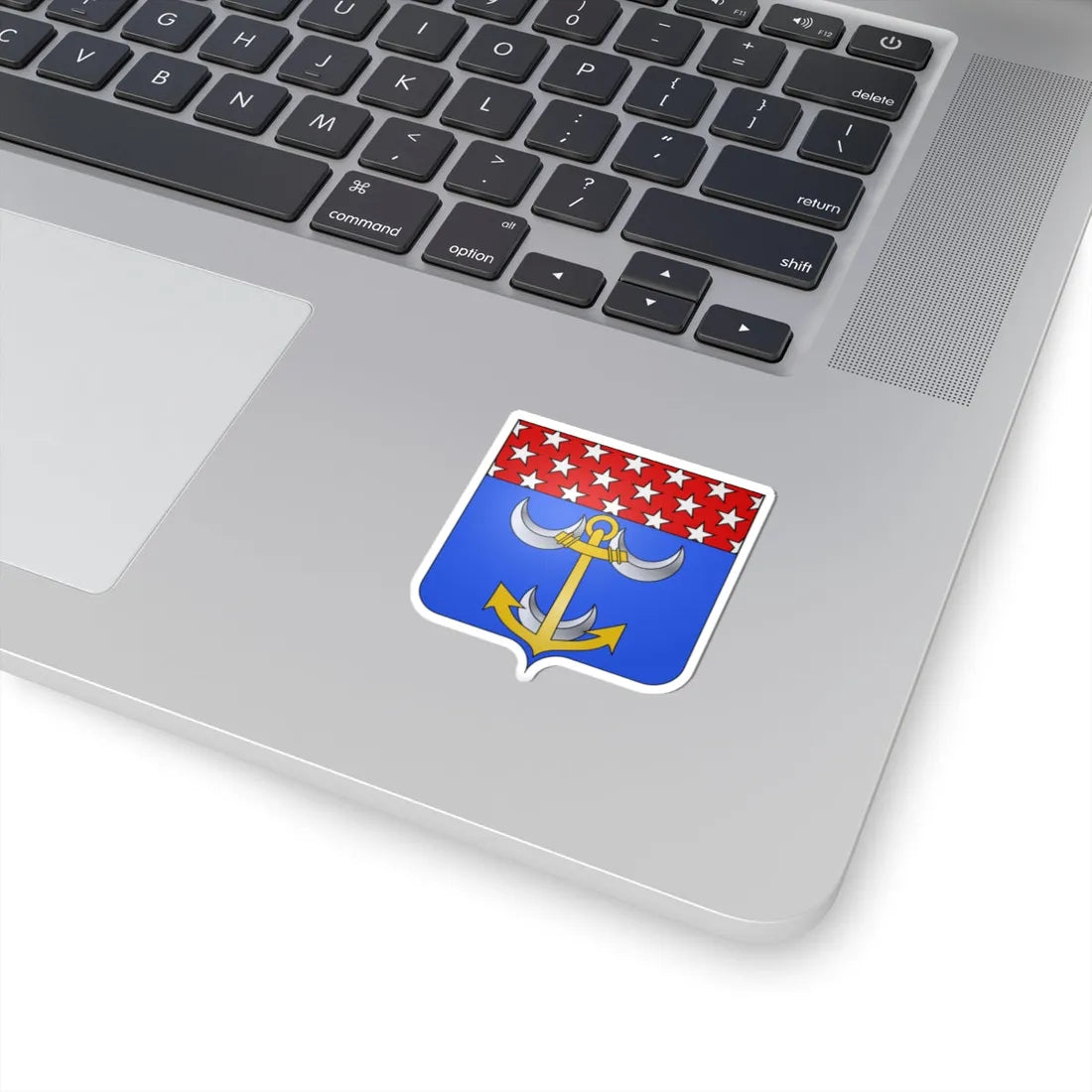 Blason Denis Decrès 1766-1820 duc Decrès (France) (Coat of Arms) STICKER Vinyl Kiss-Cut Decal - The Sticker Space