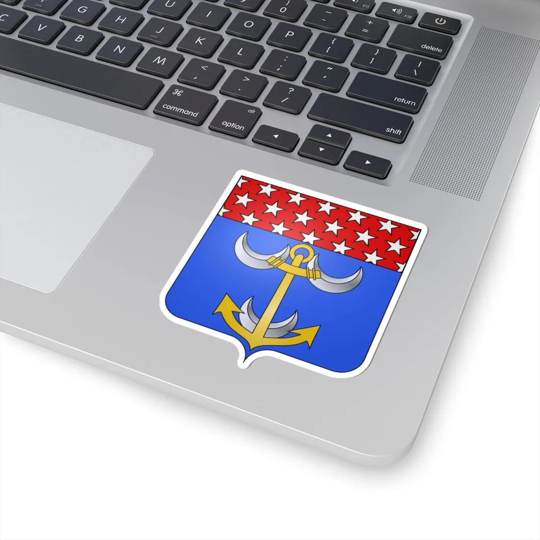 Blason Denis Decrès 1766-1820 duc Decrès (France) (Coat of Arms) STICKER Vinyl Kiss-Cut Decal - The Sticker Space