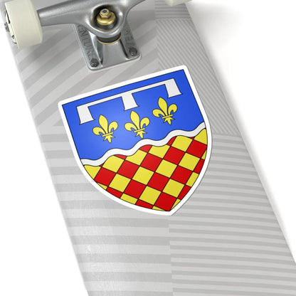 Blason département fr Charente (France) (Coat of Arms) STICKER Vinyl Kiss-Cut Decal - The Sticker Space