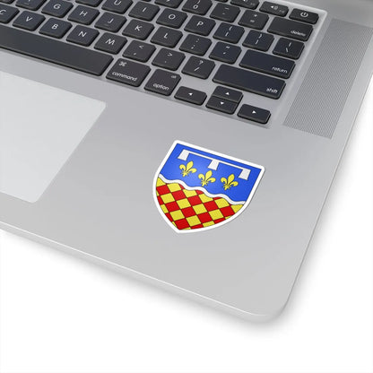 Blason département fr Charente (France) (Coat of Arms) STICKER Vinyl Kiss-Cut Decal - The Sticker Space