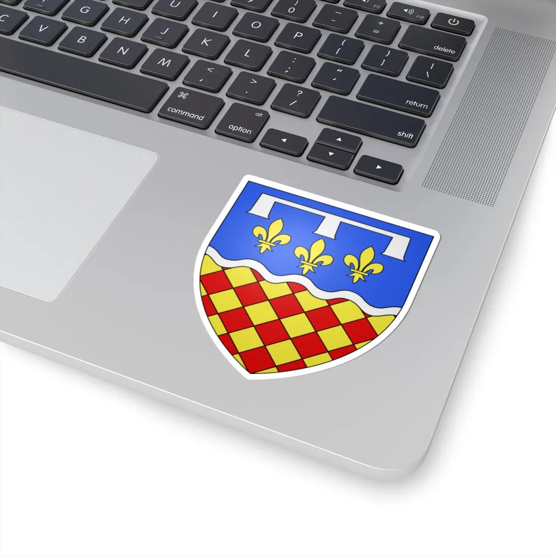 Blason département fr Charente (France) (Coat of Arms) STICKER Vinyl Kiss-Cut Decal - The Sticker Space