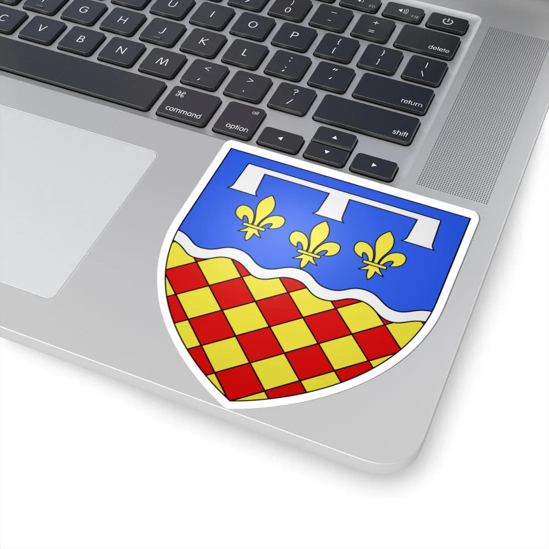 Blason département fr Charente (France) (Coat of Arms) STICKER Vinyl Kiss-Cut Decal - The Sticker Space