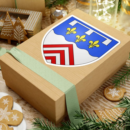 Blason département fr Eure-et-Loir (France) (Coat of Arms) STICKER Vinyl Kiss-Cut Decal - The Sticker Space