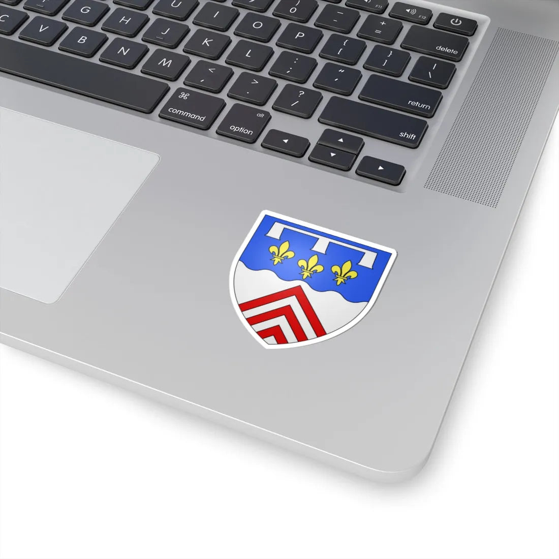 Blason département fr Eure-et-Loir (France) (Coat of Arms) STICKER Vinyl Kiss-Cut Decal - The Sticker Space