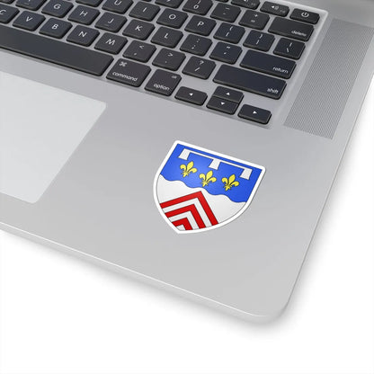 Blason département fr Eure-et-Loir (France) (Coat of Arms) STICKER Vinyl Kiss-Cut Decal - The Sticker Space