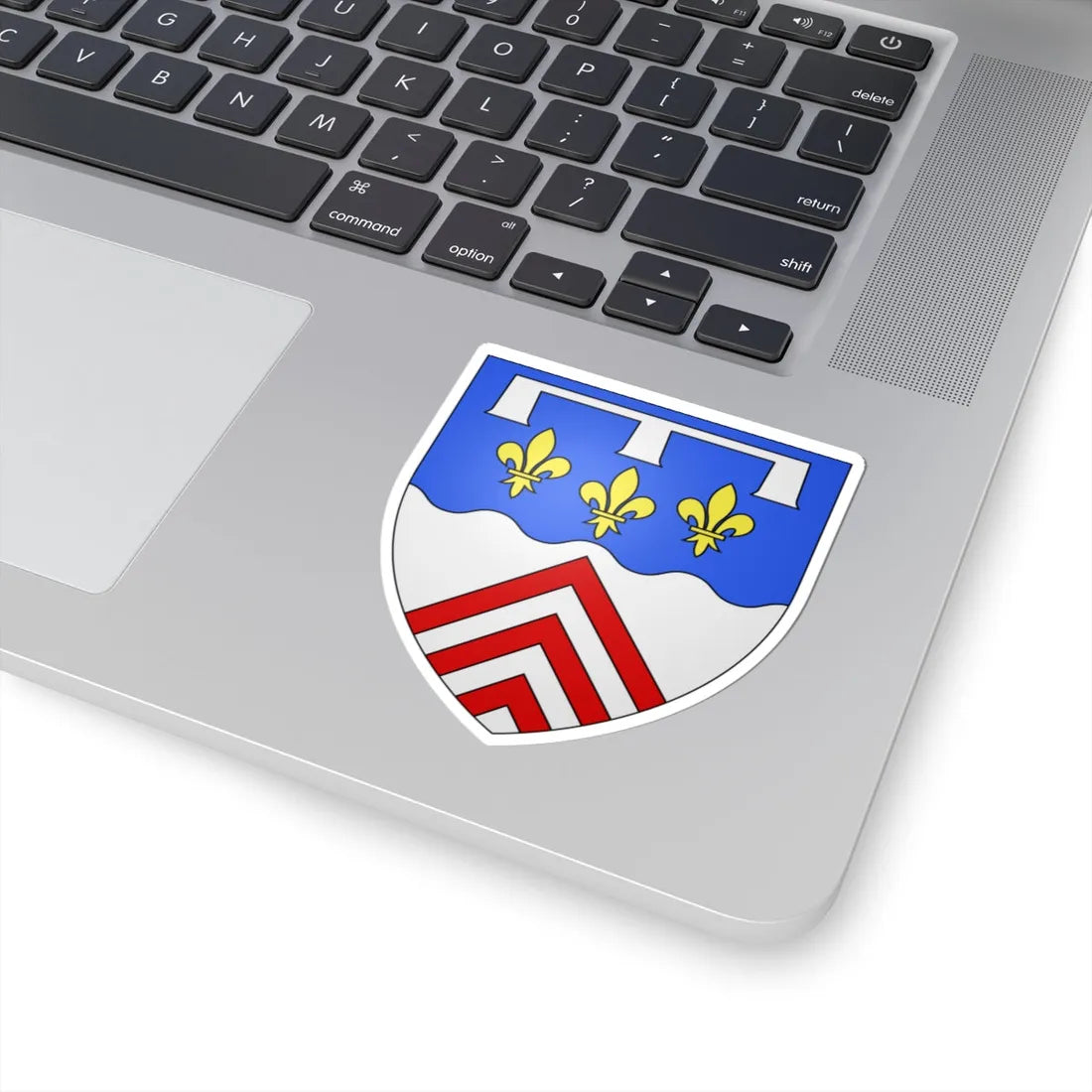 Blason département fr Eure-et-Loir (France) (Coat of Arms) STICKER Vinyl Kiss-Cut Decal - The Sticker Space