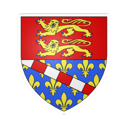 Blason département fr Eure (France) (Coat of Arms) STICKER Vinyl Kiss-Cut Decal 2 Inch White - The Sticker Space