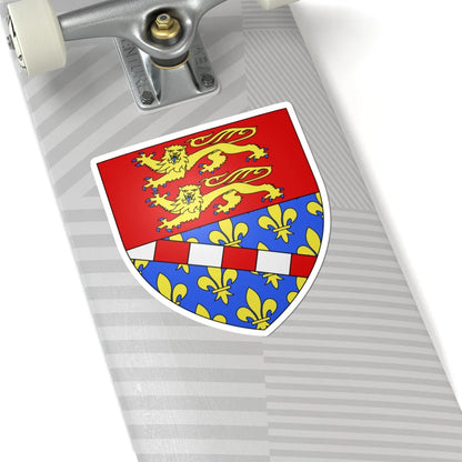 Blason département fr Eure (France) (Coat of Arms) STICKER Vinyl Kiss-Cut Decal - The Sticker Space