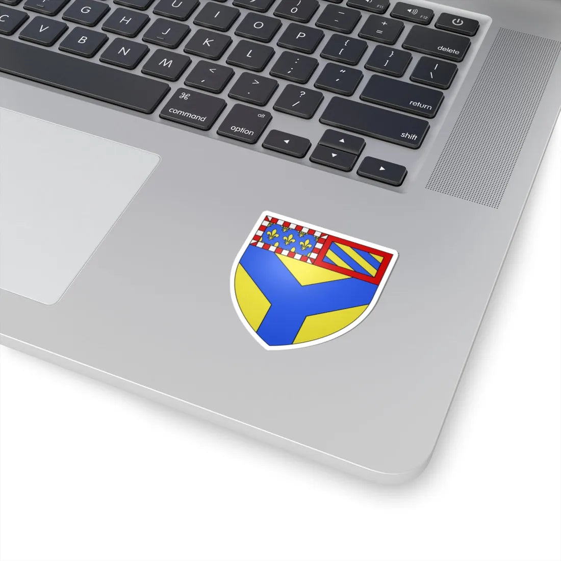 Blason département fr Yonne (France) (Coat of Arms) STICKER Vinyl Kiss-Cut Decal - The Sticker Space