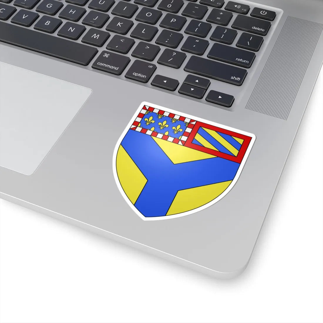 Blason département fr Yonne (France) (Coat of Arms) STICKER Vinyl Kiss-Cut Decal - The Sticker Space