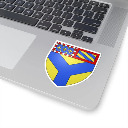 Blason département fr Yonne (France) (Coat of Arms) STICKER Vinyl Kiss-Cut Decal - The Sticker Space