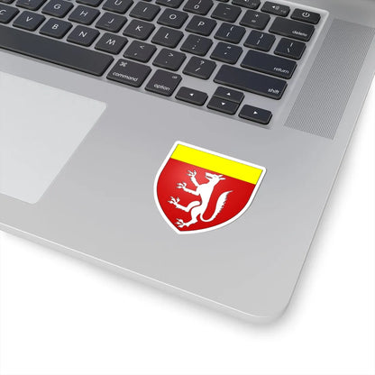 Blason du clan McQuillan (Scotland) (Coat of Arms) STICKER Vinyl Kiss-Cut Decal - The Sticker Space