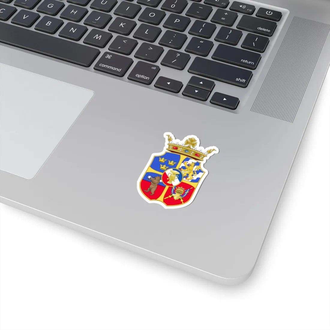 Blason du Duc Jean Vasa après-1560 (Finland) (Coat of Arms) STICKER Vinyl Kiss-Cut Decal - The Sticker Space