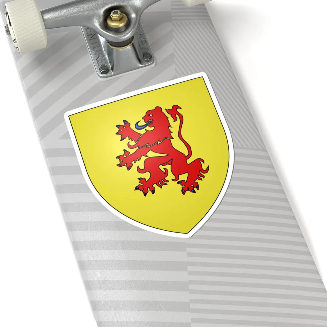Blason Duncan de Fife (Scotland) (Coat of Arms) STICKER Vinyl Kiss-Cut Decal - The Sticker Space