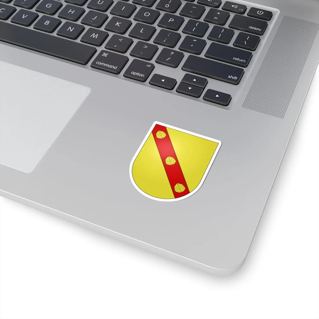 Blason Es Aguerrebehere Cinco Villas (Spain) (Coat of Arms) STICKER Vinyl Kiss-Cut Decal - The Sticker Space