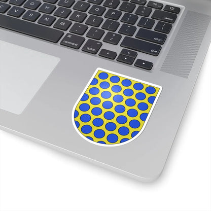 Blason Es famille Abendano Biscaye (Spain) (Coat of Arms) STICKER Vinyl Kiss-Cut Decal - The Sticker Space