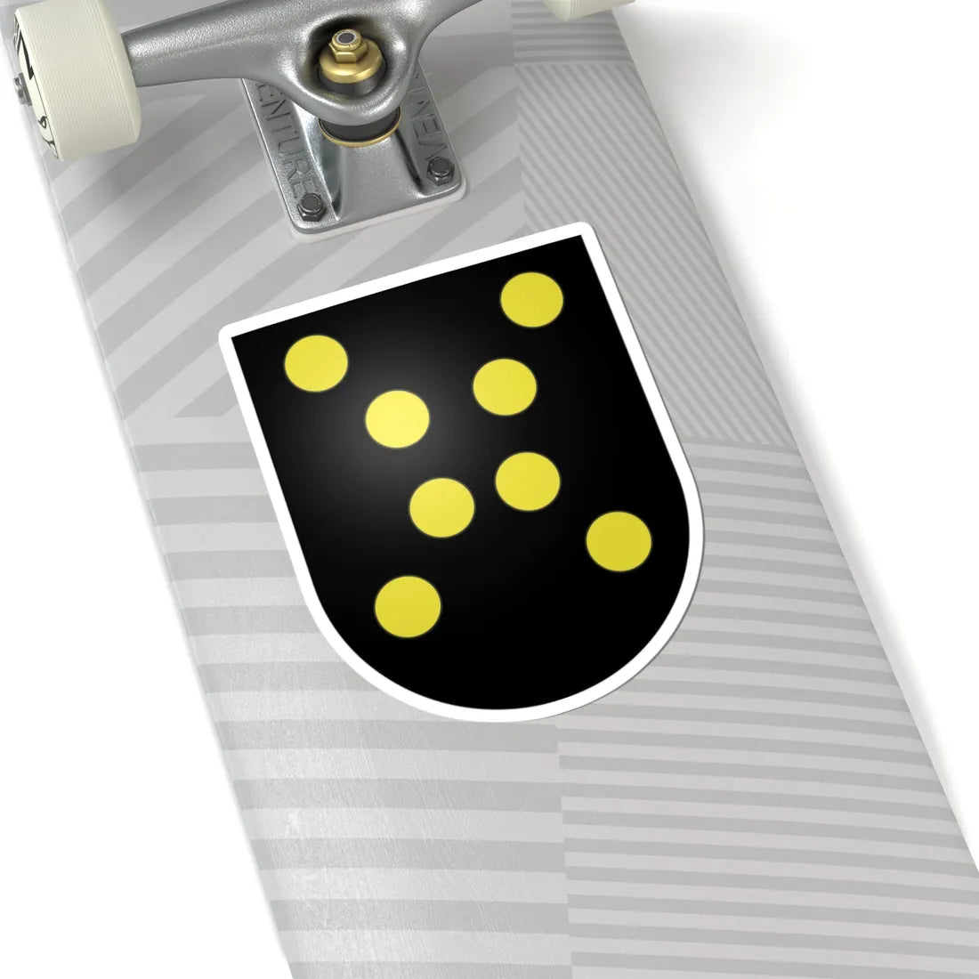 Blason Es famille Ablitas Navarre (Spain) (Coat of Arms) STICKER Vinyl Kiss-Cut Decal - The Sticker Space