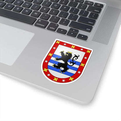 Blason Es famille Abrisketa Biscaye (Spain) (Coat of Arms) STICKER Vinyl Kiss-Cut Decal - The Sticker Space