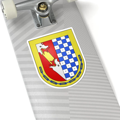 Blason Es famille Ada Basse-Navarre (Spain) (Coat of Arms) STICKER Vinyl Kiss-Cut Decal - The Sticker Space