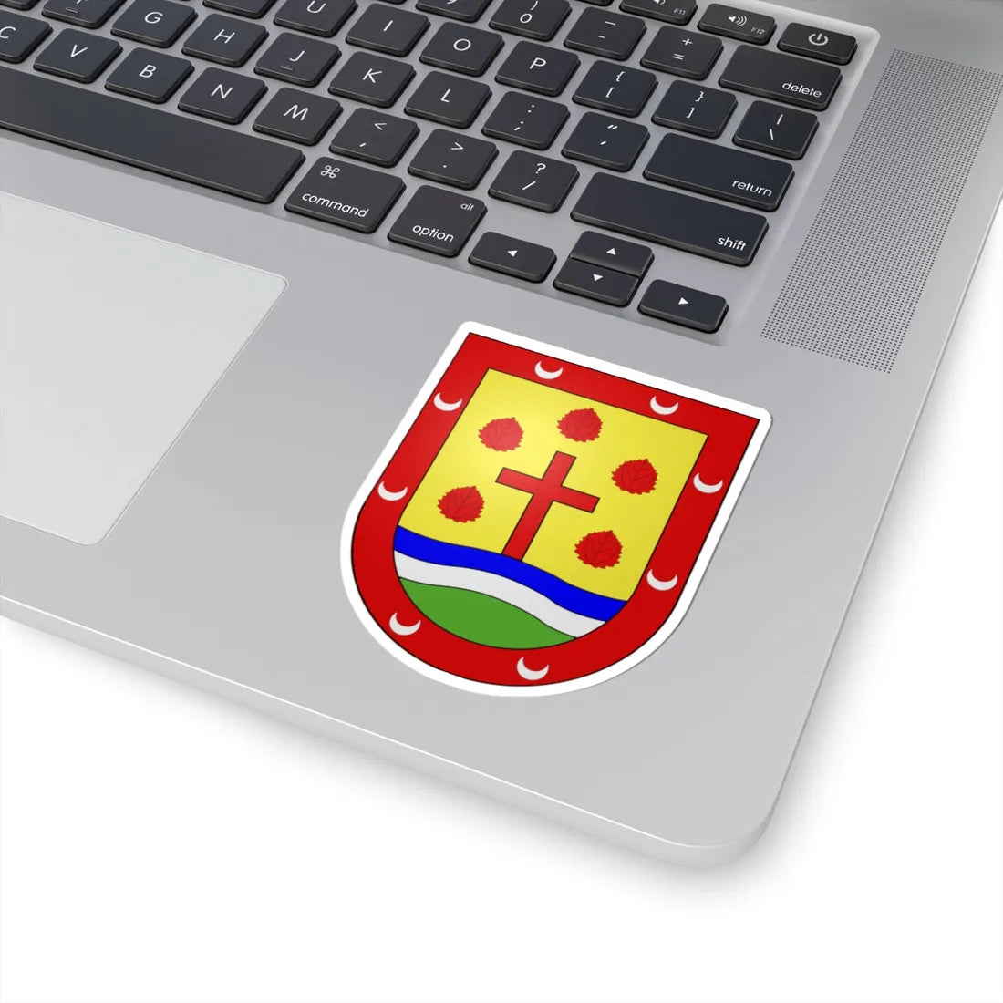 Blason Es famille Adaro Guipuscoa (Spain) (Coat of Arms) STICKER Vinyl Kiss-Cut Decal - The Sticker Space