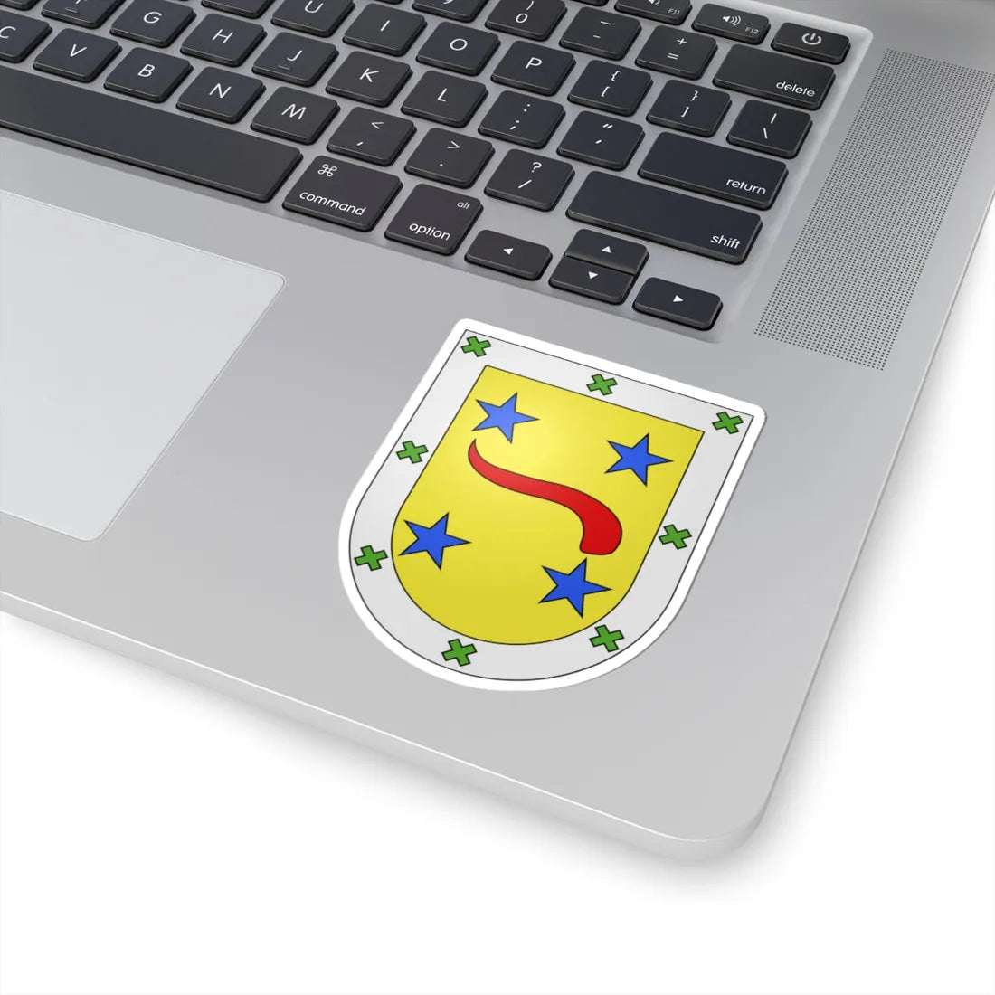 Blason Es famille Adarraga Guipuscoa (Spain) (Coat of Arms) STICKER Vinyl Kiss-Cut Decal - The Sticker Space