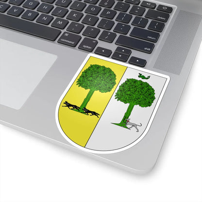 Blason Es famille Aedo Biscaye (Spain) (Coat of Arms) STICKER Vinyl Kiss-Cut Decal - The Sticker Space