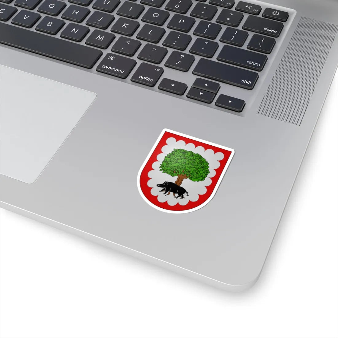 Blason Es famille Aezcoa vallée dAezcoa (Spain) (Coat of Arms) STICKER Vinyl Kiss-Cut Decal - The Sticker Space
