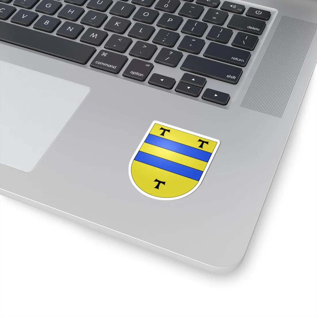 Blason Es famille Agos Navarre (Spain) (Coat of Arms) STICKER Vinyl Kiss-Cut Decal - The Sticker Space