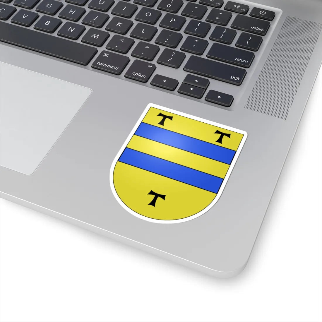 Blason Es famille Agos Navarre (Spain) (Coat of Arms) STICKER Vinyl Kiss-Cut Decal - The Sticker Space
