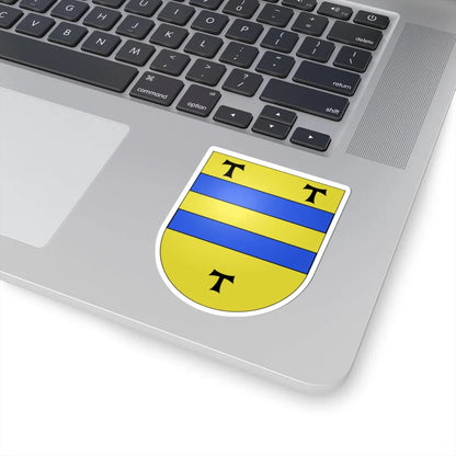 Blason Es famille Agos Navarre (Spain) (Coat of Arms) STICKER Vinyl Kiss-Cut Decal - The Sticker Space