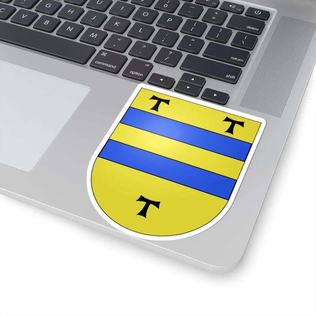 Blason Es famille Agos Navarre (Spain) (Coat of Arms) STICKER Vinyl Kiss-Cut Decal - The Sticker Space