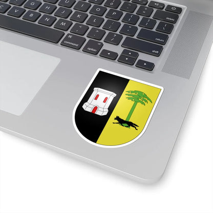 Blason Es famille Aguiñaga Eibar (Spain) (Coat of Arms) STICKER Vinyl Kiss-Cut Decal - The Sticker Space