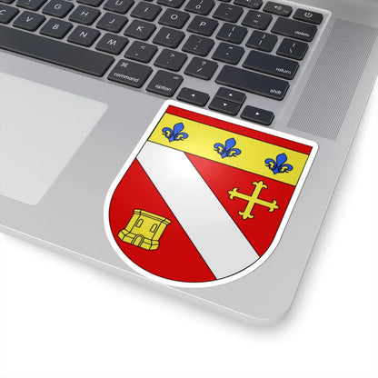 Blason Es famille Aizarnatea Guipuscoa (Spain) (Coat of Arms) STICKER Vinyl Kiss-Cut Decal - The Sticker Space