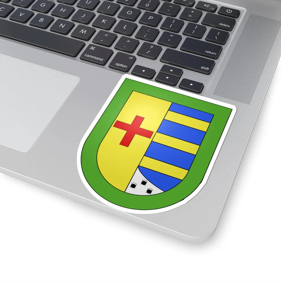 Blason Es famille Aizea Navarre (Spain) (Coat of Arms) STICKER Vinyl Kiss-Cut Decal - The Sticker Space