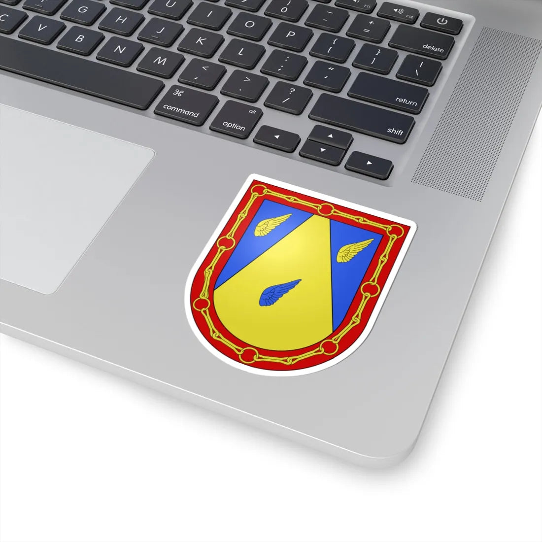 Blason Es famille Alatrista Irun (Spain) (Coat of Arms) STICKER Vinyl Kiss-Cut Decal - The Sticker Space