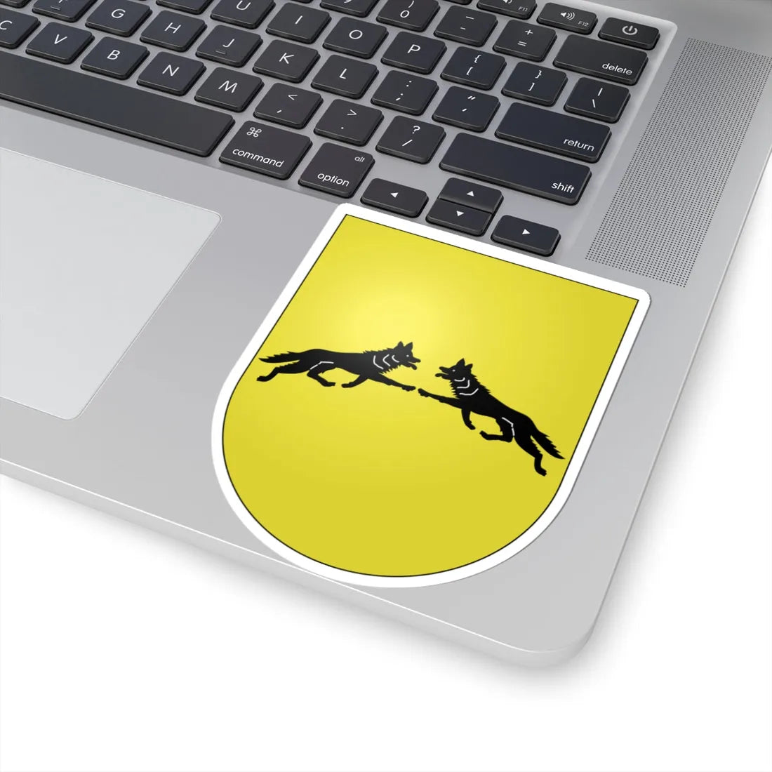 Blason Es famille Albistrig Navarre (Spain) (Coat of Arms) STICKER Vinyl Kiss-Cut Decal - The Sticker Space