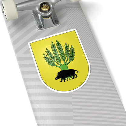 Blason Es famille Alcayada Irun (Spain) (Coat of Arms) STICKER Vinyl Kiss-Cut Decal - The Sticker Space