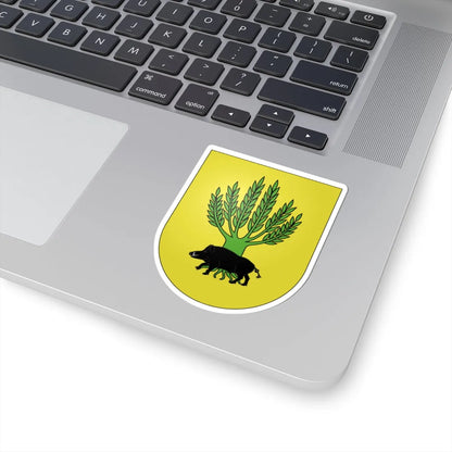Blason Es famille Alcayada Irun (Spain) (Coat of Arms) STICKER Vinyl Kiss-Cut Decal - The Sticker Space