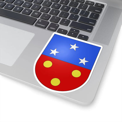 Blason Es famille Alcibar maison dAzpeitia (Spain) (Coat of Arms) STICKER Vinyl Kiss-Cut Decal - The Sticker Space
