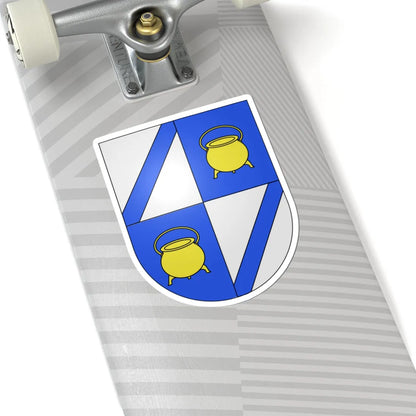 Blason Es famille Alcibar maison dOñate (Spain) (Coat of Arms) STICKER Vinyl Kiss-Cut Decal - The Sticker Space
