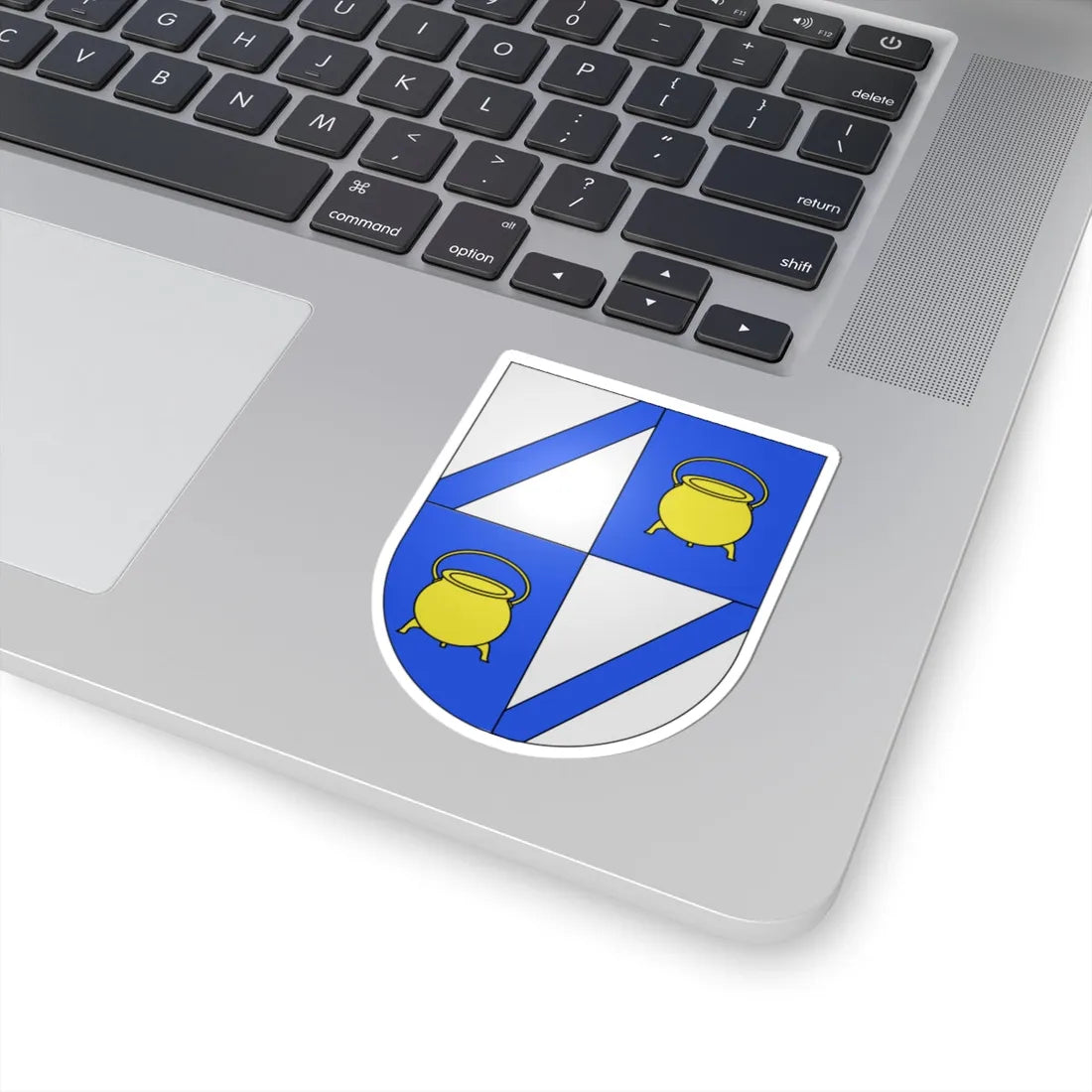 Blason Es famille Alcibar maison dOñate (Spain) (Coat of Arms) STICKER Vinyl Kiss-Cut Decal - The Sticker Space