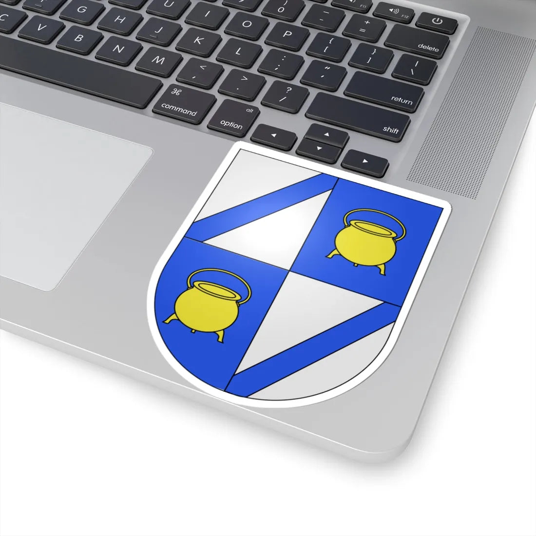 Blason Es famille Alcibar maison dOñate (Spain) (Coat of Arms) STICKER Vinyl Kiss-Cut Decal - The Sticker Space