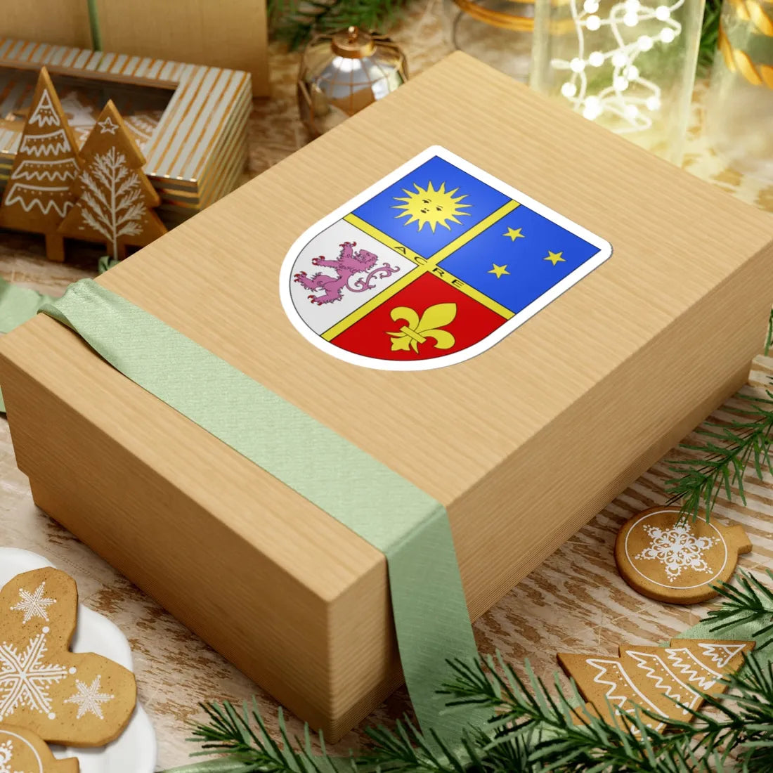 Blason Es famille Aldepedrete Navarre (Spain) (Coat of Arms) STICKER Vinyl Kiss-Cut Decal - The Sticker Space