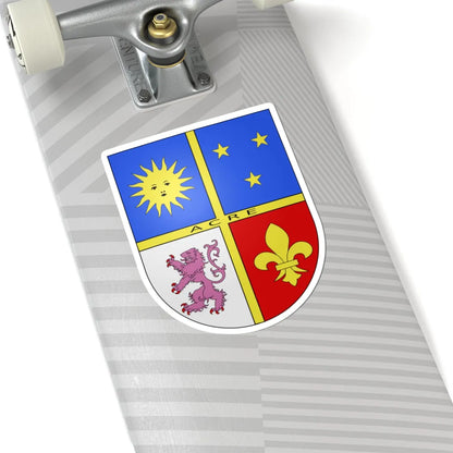 Blason Es famille Aldepedrete Navarre (Spain) (Coat of Arms) STICKER Vinyl Kiss-Cut Decal - The Sticker Space