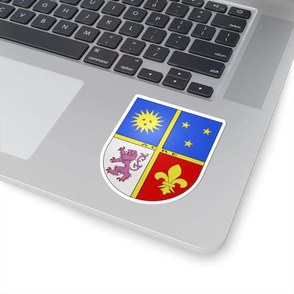 Blason Es famille Aldepedrete Navarre (Spain) (Coat of Arms) STICKER Vinyl Kiss-Cut Decal - The Sticker Space