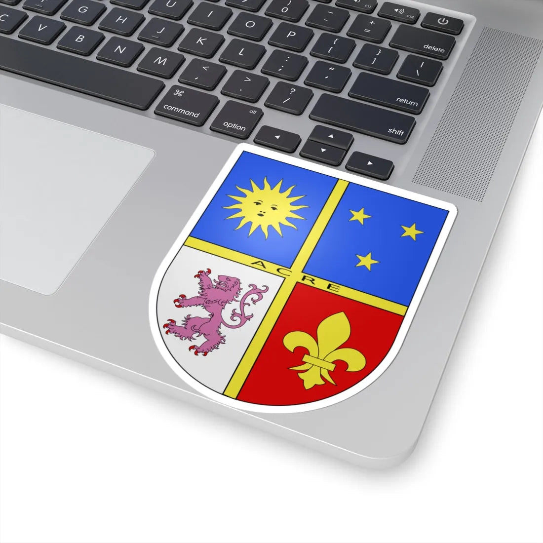 Blason Es famille Aldepedrete Navarre (Spain) (Coat of Arms) STICKER Vinyl Kiss-Cut Decal - The Sticker Space
