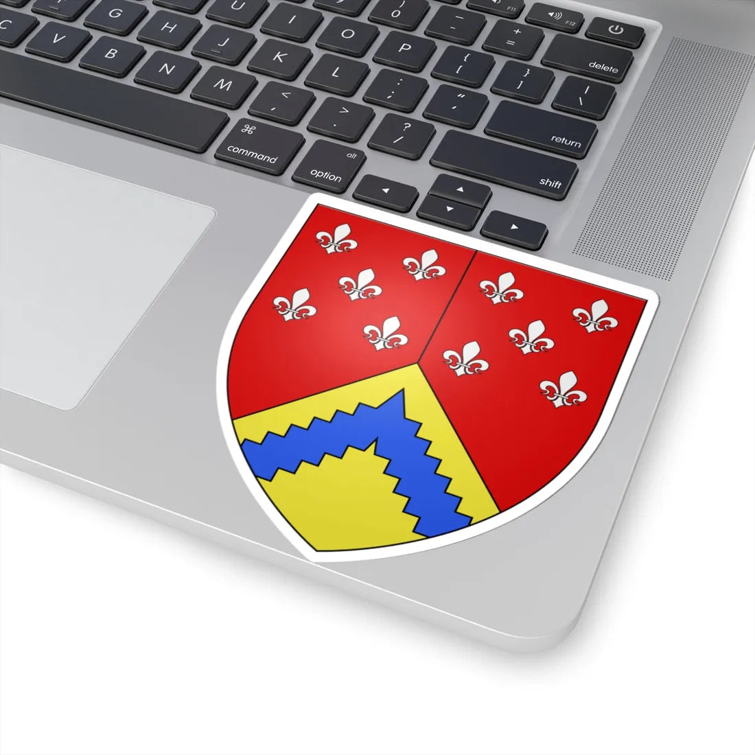 Blason Es famille Aldude Basse-Navarre (Spain) (Coat of Arms) STICKER Vinyl Kiss-Cut Decal - The Sticker Space
