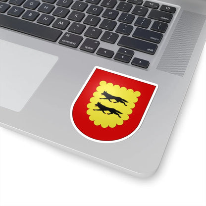 Blason Es famille Alzate Navarre (Spain) (Coat of Arms) STICKER Vinyl Kiss-Cut Decal - The Sticker Space