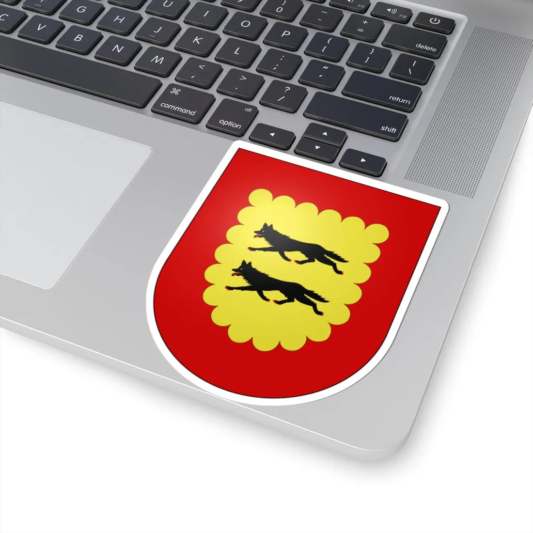 Blason Es famille Alzate Navarre (Spain) (Coat of Arms) STICKER Vinyl Kiss-Cut Decal - The Sticker Space
