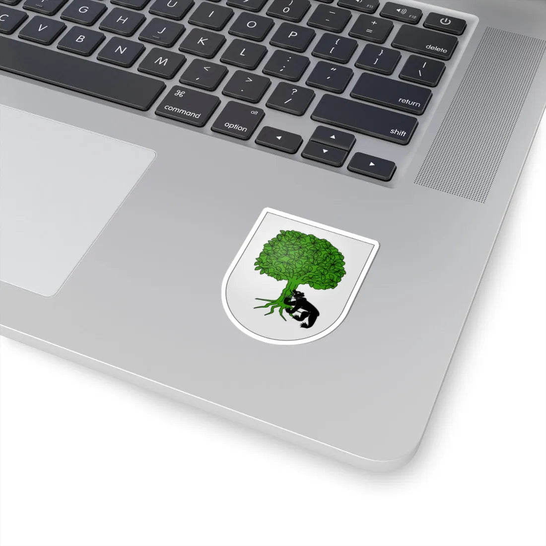 Blason Es famille Amorena Baztan (Spain) (Coat of Arms) STICKER Vinyl Kiss-Cut Decal - The Sticker Space